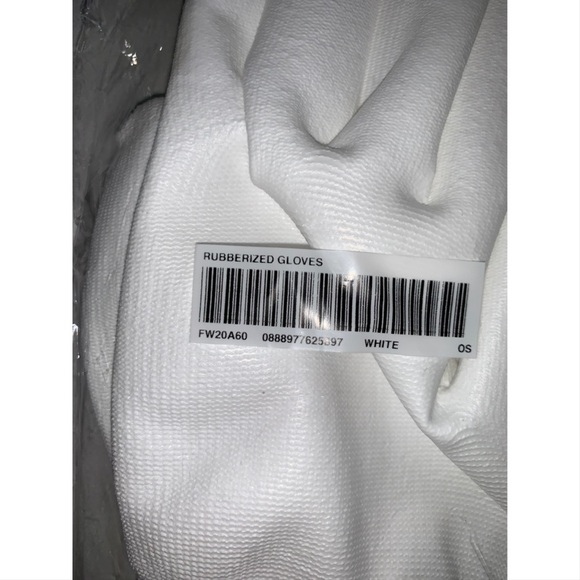 White Supreme Rubber Gloves ❤️ - Picture 8 of 8